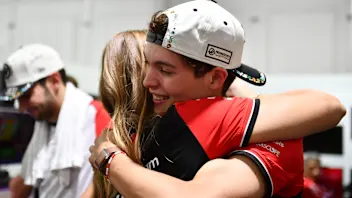 MEXICO CITY, MEXICO - OCTOBER 26: Fourth placed Oliver Bearman of Great Britain and Haas F1 is